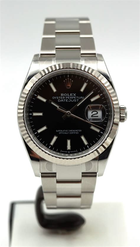 rolex datejust quadrante nero numeri arabi|Rolex Datejust II .